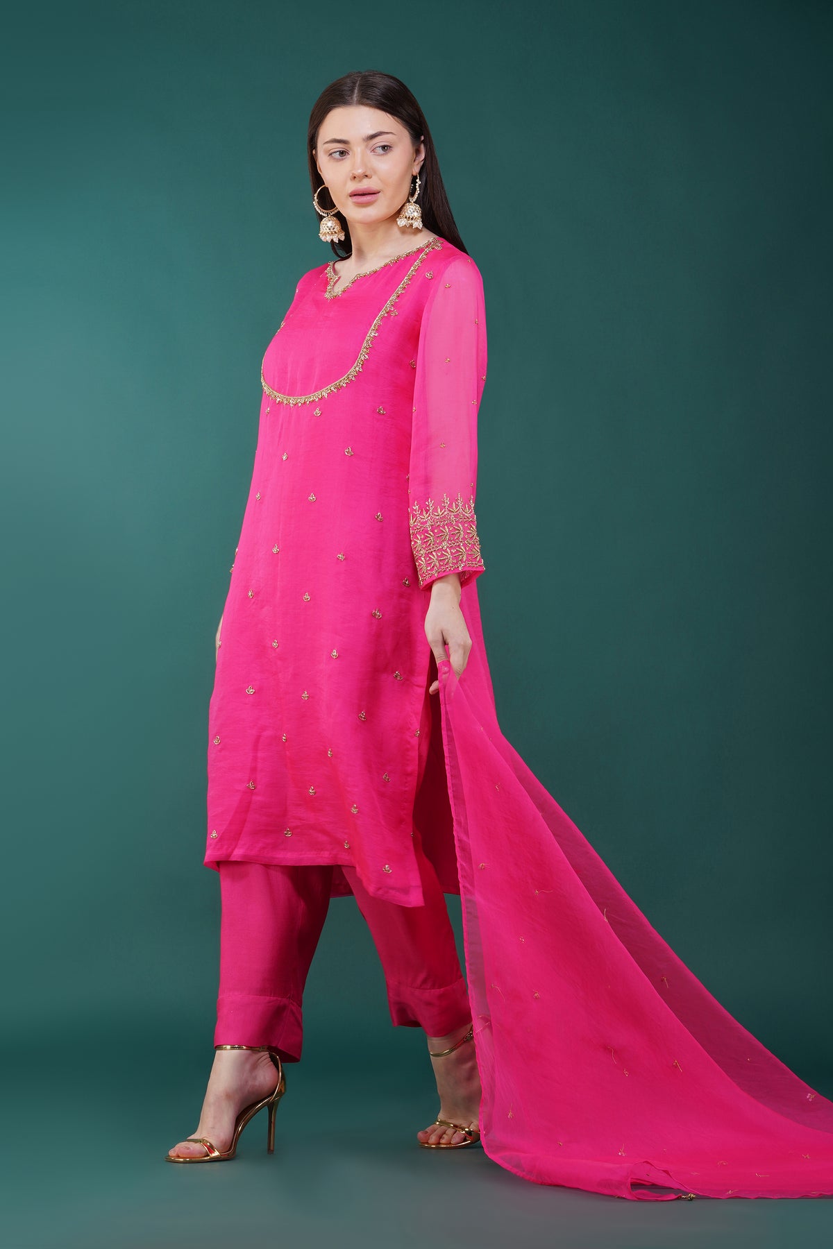 Scarlett Pink Kurta Set