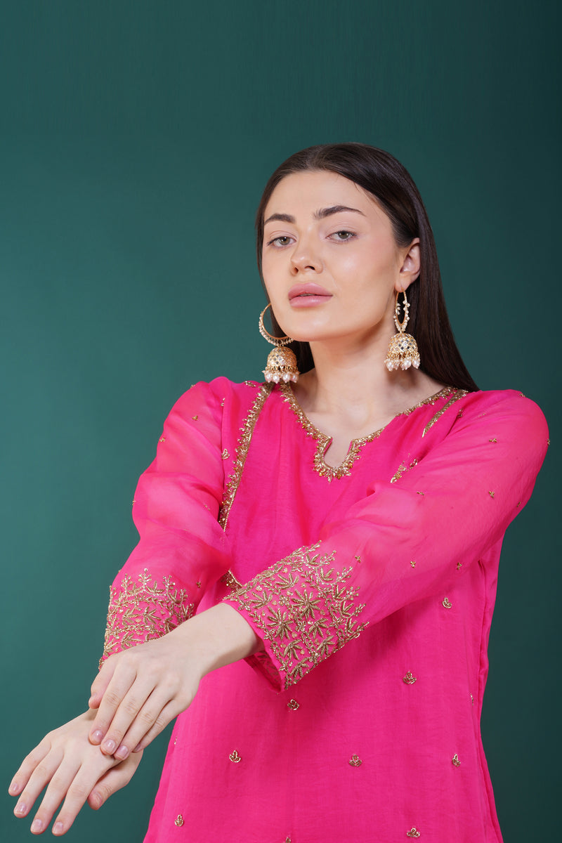 Scarlett Pink Kurta Set