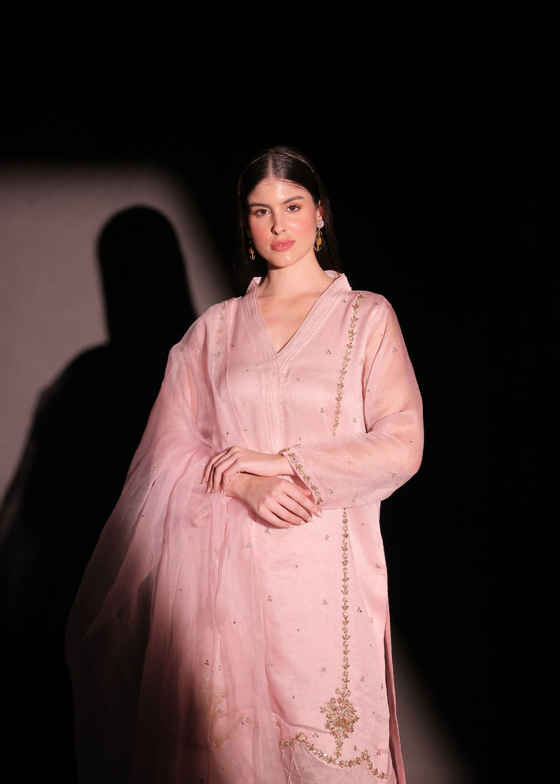 Pink Lavender - Organzae