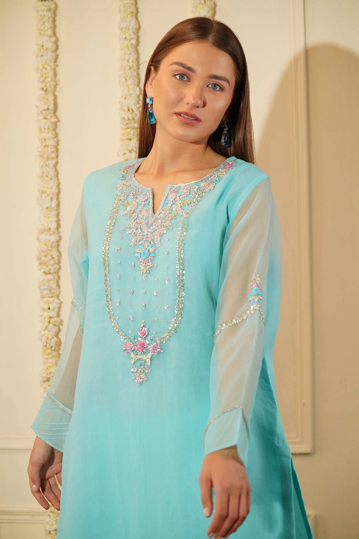 Aquamarine Kurta Set