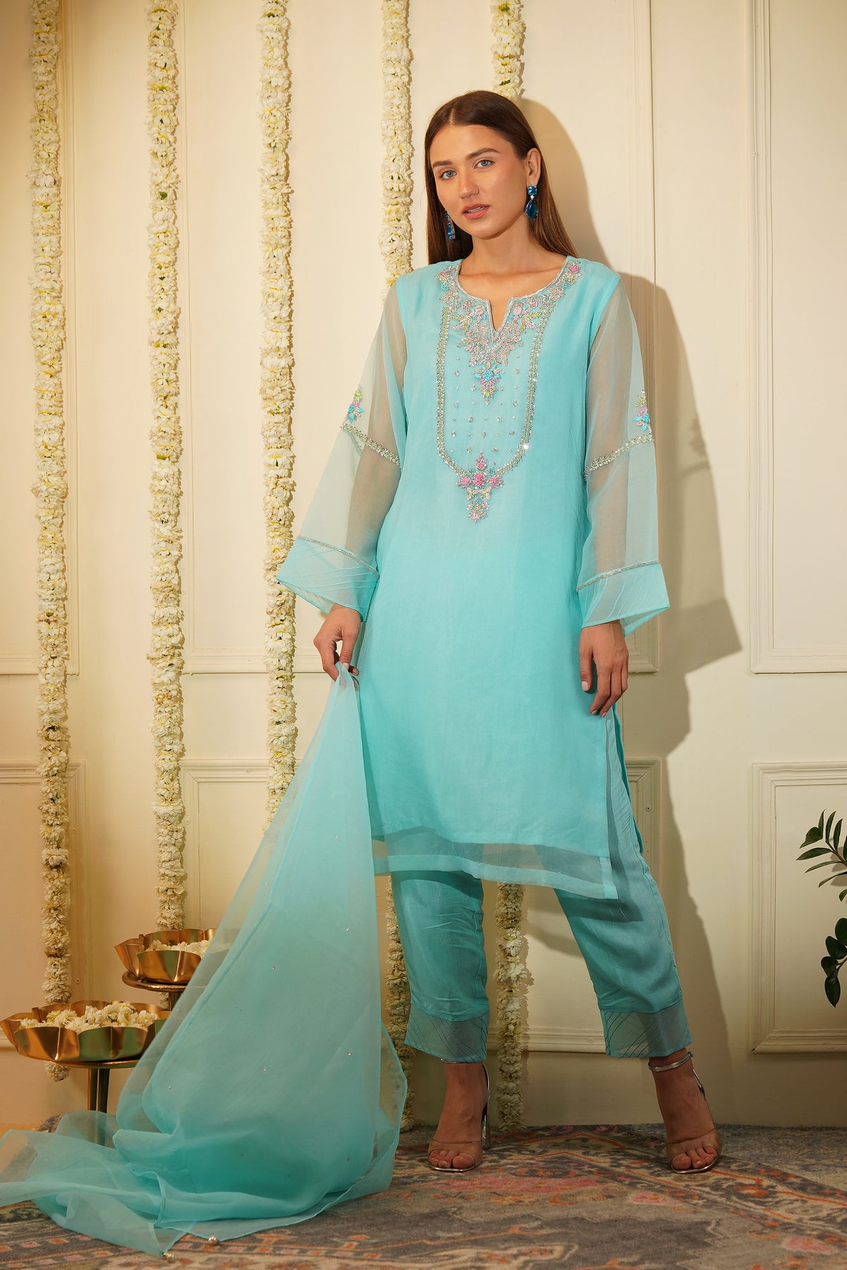Aquamarine Kurta Set