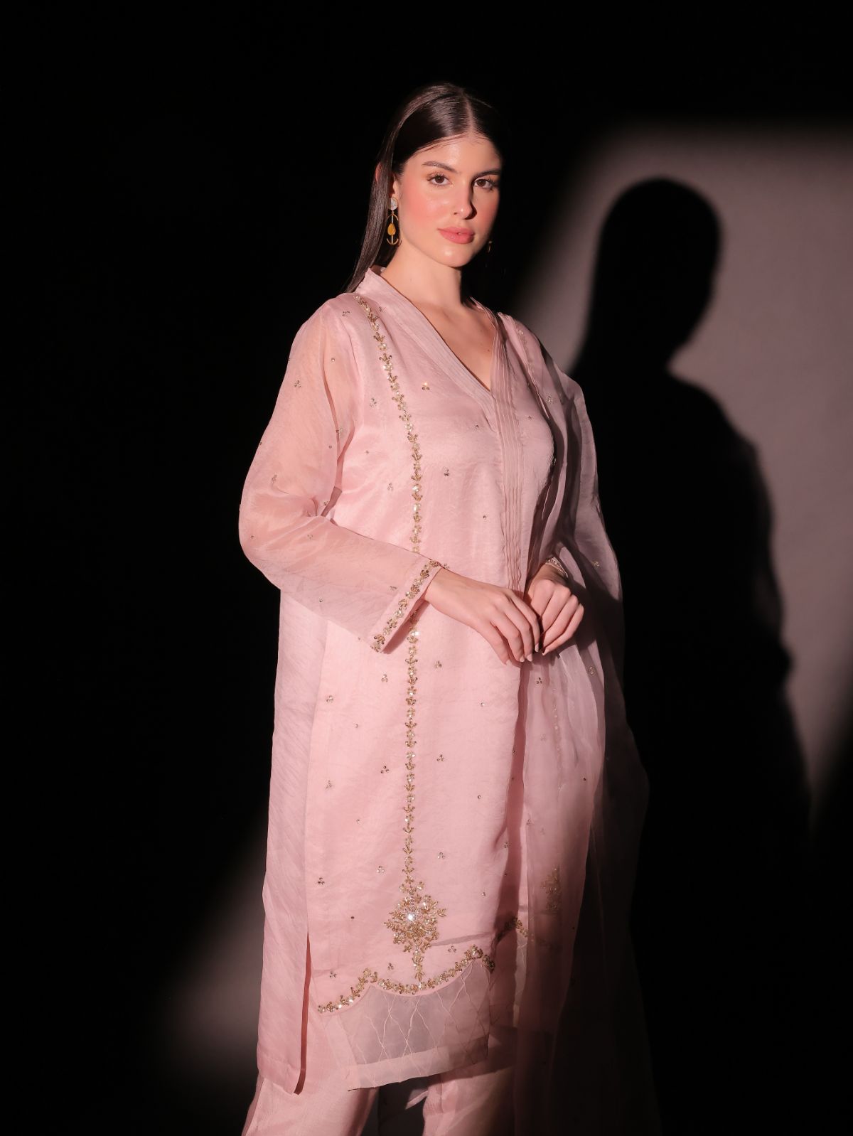 Pink Lavender - Organzae