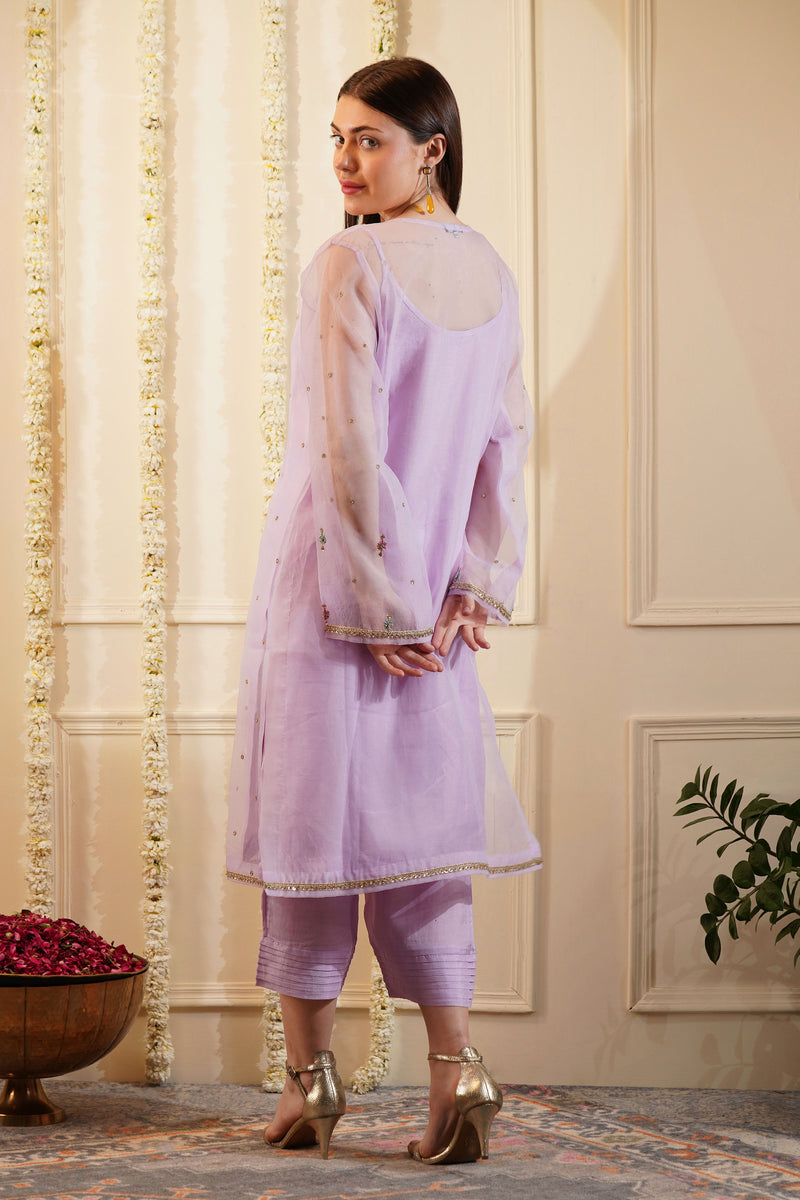 Verbeve Organza Kurta Set