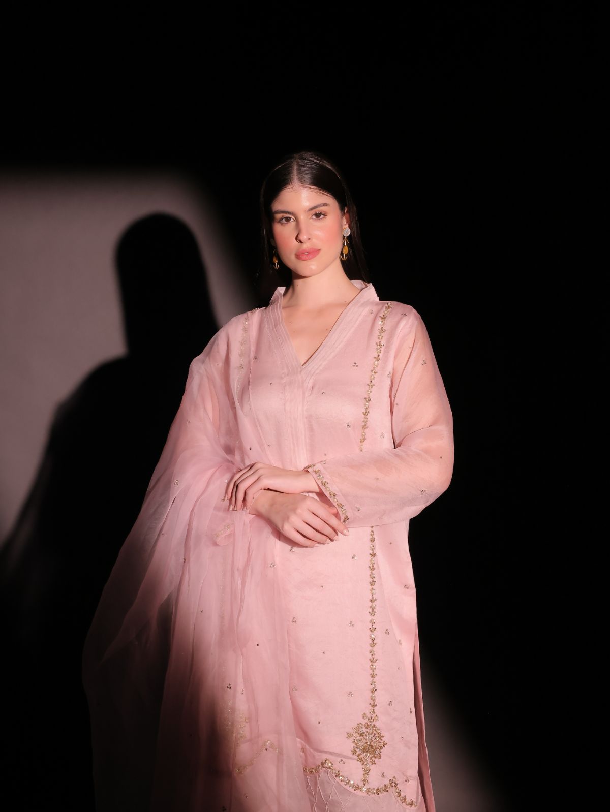 Pink Lavender - Organzae