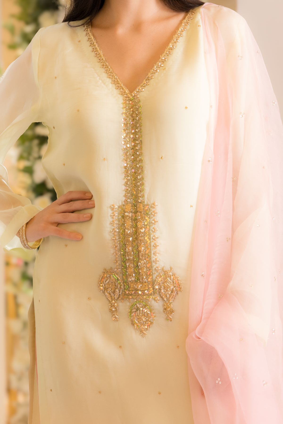 Green Rose - Organzae