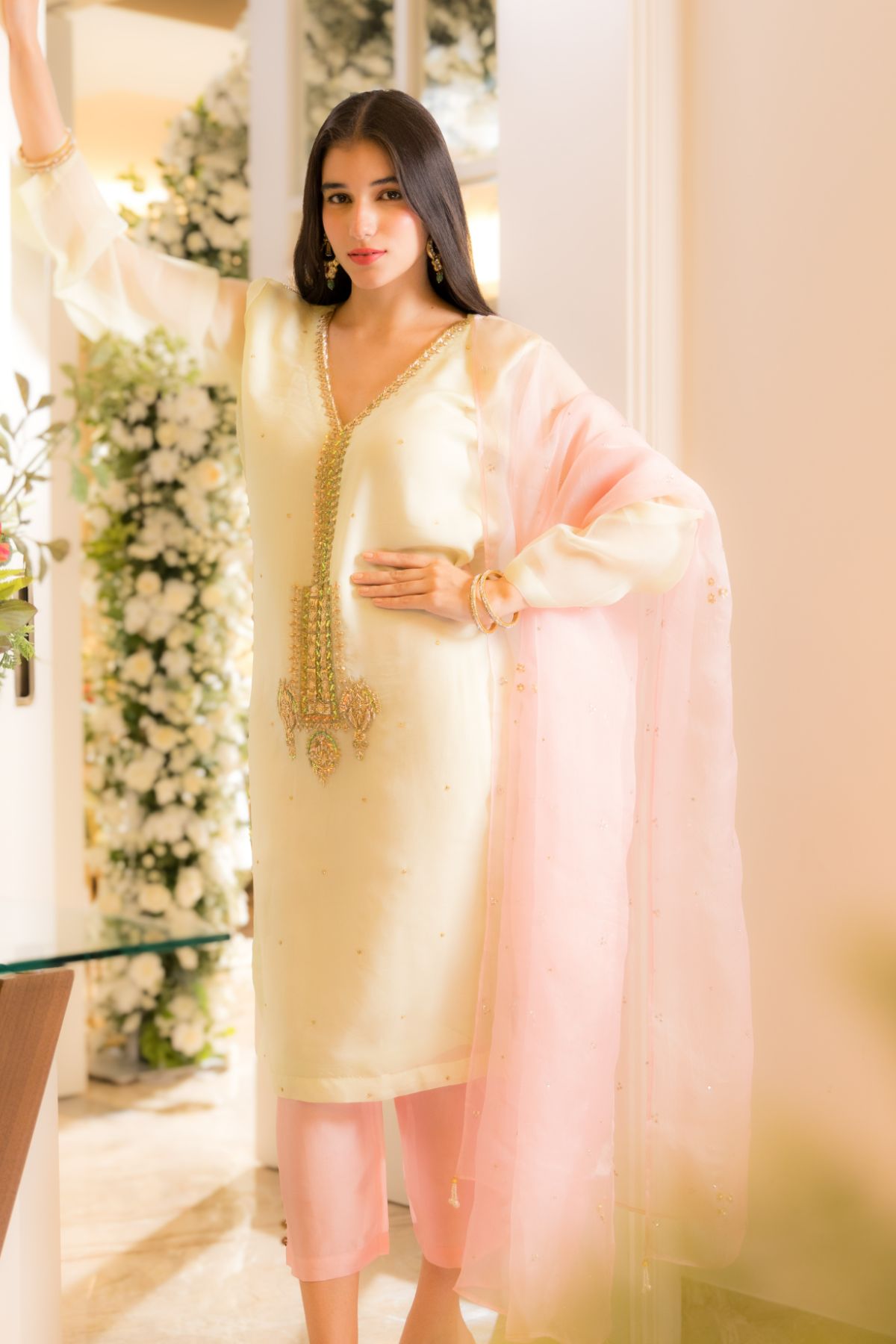 Green Rose - Organzae