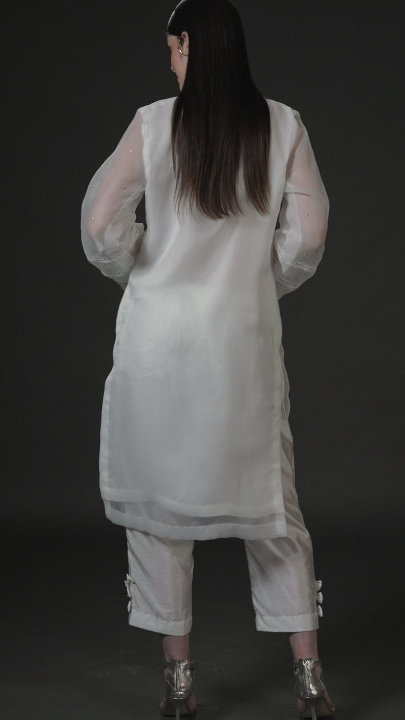 Chrysanthemum Kurta Set